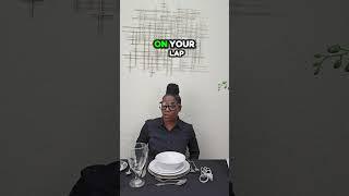 Napkin etiquette l How to dine l Etiquette
