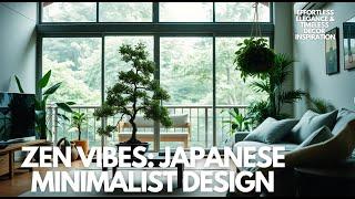 Zen Vibes: Japanese Minimalist Design for a Calm & Stylish Urban Apartment