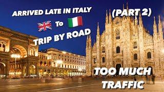 UK  TO ITALY  BY ROAD CALAIS TO ITALY   FERRY #roadtrip #france #italy #azizamrewala #vlog45