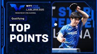 Top Points of Qualifying | #WTTLjubljana 2025