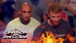 The FASTEST EVER heat time in UK HISTORY! | Luke Stoney VS Toby Segar  | Ninja Warrior UK