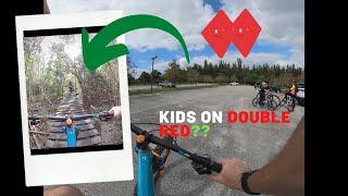 Are Markham Park singletracks for pros only? How to safely have fun hitting the trails with the fam