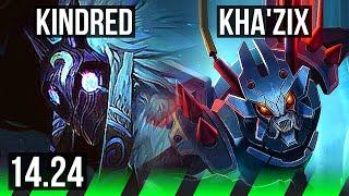 KINDRED vs KHA'ZIX (JGL) | 6/1/7, Dominating | NA Challenger | 14.24