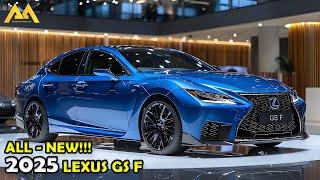 2025 LEXUS GS F UNVEILED: A LUXURIOUS SPORTS SEDAN WITH EXCEPTIONAL PERFORMANCE!