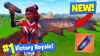 *NEW* SEASON 4 GAMEPLAY + GRAVITY CRYSTALS In Fortnite Battle Royale!