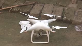 Phantom 4 Pro Drone Camera ( Helicam ) Unboxing , Setup and First fly - Tamil-Phantom 4 pro in India