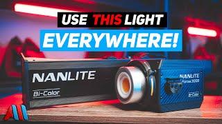 Produce Cinematic Lighting ANYWHERE... With The Nanlite Forza 300B