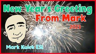 New Year Greeting - 2023 | English speaking practice - Mark Kulek ESL