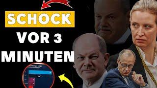 Vor 2 Minuten! SCHOLZ STELLT SICH DER AfD! UND WEIDEL EXPLODIERT VOR WUT!