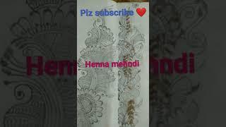 #shorts #mhi mehndi shorts|| henna mehndi design #mehndi shorts