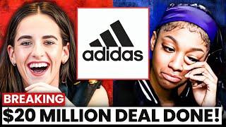 JUST IN: Caitlin Clark BEATS Angel Reese in MAJOR Adidas DEAL, Nike’s Silence is LOUD