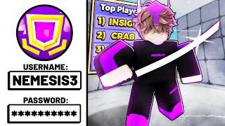 Worlds #1 MOBILE NEMESIS Rank Account In Roblox Rivals!