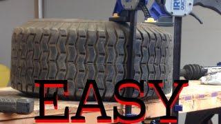 How to Break a Tire Bead at HOME!