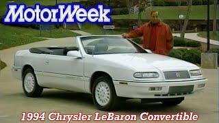 1994 Chrysler LeBaron Convertible | Retro Review