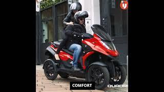 Four wheels tilting scooter Quadro