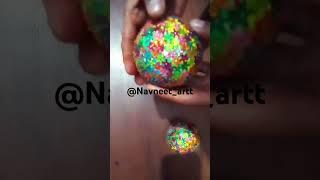 #Navneet artt#shorts#Creativity on soft balls 