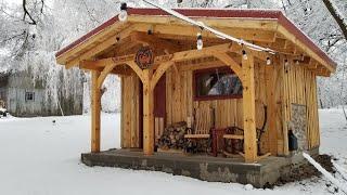 Wood-fired Timber Frame Sauna - Quick Tour