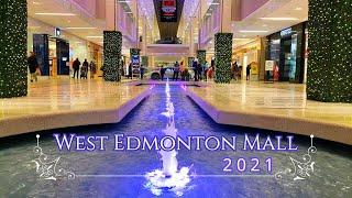 The Largest Shopping Mall in Canada I West Edmonton Mall 2021