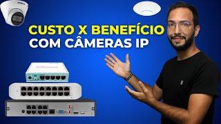 Solução Custo x Benefício com Redes e Câmeras IP