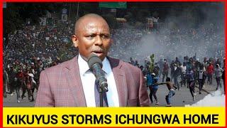 Leave Gachagua alone! Kikuyu residents storms Kimani Ichungwa home! Ichungwa rejected by Kikuyus