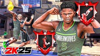 ANTHONY EDWARDS "WALKING BUCKET" BUILD is UNGUARDABLE in NBA 2K25