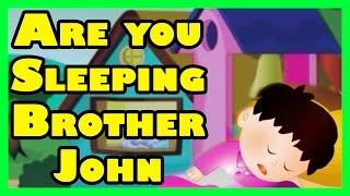 Are You Sleeping Brother John || Nursery Rhymes & Songs For Kids