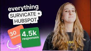 Survicate and HubSpot walkthrough