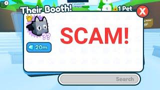 Pet Simulator X Trading Booth Scam