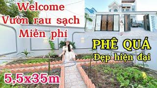  Vườn RAU SẠCH cho gia đình 3 thế hệ 5,5x35m-Kim Thủy Phê nhà QUÁ ĐẸP HIỆN ĐẠI-QUÁ NHANH còn 1 căn