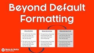 PowerPoint Formatting Rule (Important!)