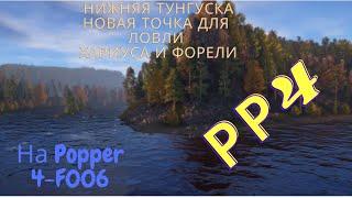 Нижняя тунгуска. Новая точка для ловли хариуса и форели!!! РР4