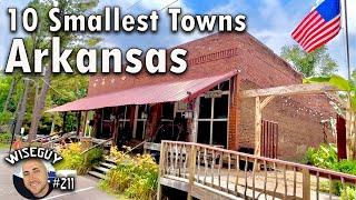 10 SMALLEST Towns in ARKANSAS