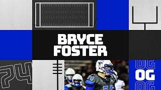 Bryce Foster | Taylor Football | Ultimate Junior Highlights