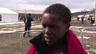 WXC Bydgoszcz 2013 - Interview: Faith Kipyegon KEN
