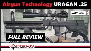 URAGAN by Airgun Technology (Full Review) .25 caliber Bullpup PCP Air Rifle