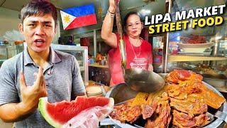 LIPA Palengke Street Food Tour in Batangas! 10 Must Try Food in Lipa Market