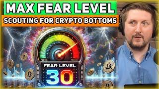 MAX FEAR LEVEL: Scouting For Crypto Bottoms + $61,000 BTC & $3,350 ETH - Ep.#718