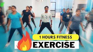 Full Body Workout | 1 Hours Workout Video | Streching To Cool Down Exercise Video | Zumba Fitness