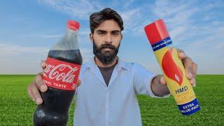 I Made Coka Cola Bottle Rocket | LPG Gas VS Coka Cola Experiment | Butane Gas VS Coka Cola