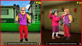 Scary Teacher 3D - Hello Neighbor Mister T Visit Miss T (Android/iOS) #shorts