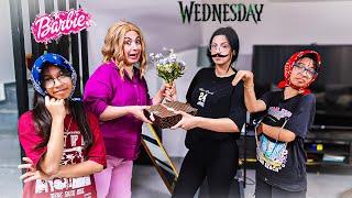 BARBIE'YE GÖRÜCÜ GELİYOR | BARBIE EVLENİYOR | WEDNESDAY ADDAMS | EYLÜL LAL