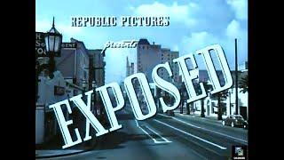 Exposed 1947, Colorized, Adele Mara, Mark Roberts, Lorna Gray, Crime Drama