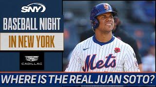 Why has Juan Soto put up pedestrian offensive numbers for the Mets?  | Baseball Night in NY