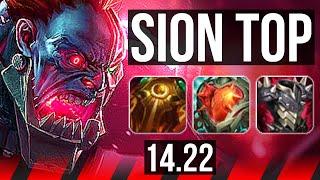 SION vs GAREN (TOP) | 4/2/7 | KR Diamond | 14.22