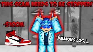 This Scam Needs To Be Stopped  In Sneaker Resell Simulator! (Roblox)