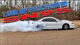 FULL SEND SN95 Mustang, packing over 1,000 Procharged HORESPOWER!