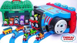 Thomas & Friends Track Toys Collection ASMR | Thomas & Friends Knapford Station Track & Train Set