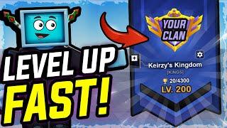 Level Up YOUR CLAN FAST In Blade Ball - How To Level Up A Clan Quickly In Blade Ball / Tips & Tricks