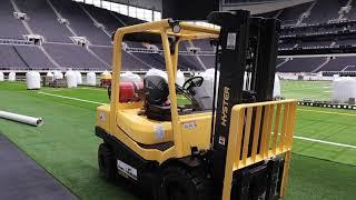 Hiremech plays starring role in preparing Tottenham Hotspur stadium for the NFL London Series