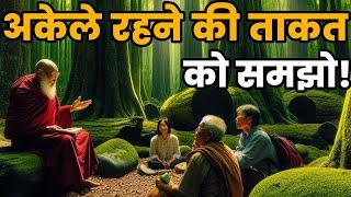 अकेले रहने की आदत डालो - Buddha Story On Power Of Being Alone| Gautam Buddha Story